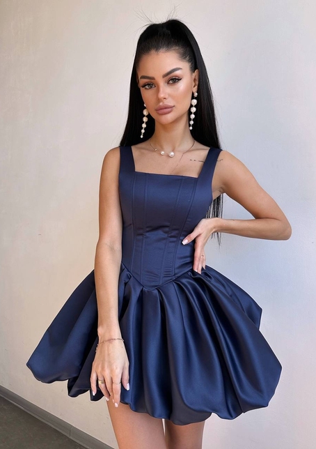 ✨ Ніжна сукня з акцентним корсетом і пишною спідницею-балон | PUSHKA SHOP