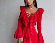 Сукня з воланами  Сукня з воланами  | PUSHKA SHOP