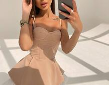 Сукня з чашечками та елементами корсету  Сукня з чашечками та елементами корсету  | PUSHKA SHOP