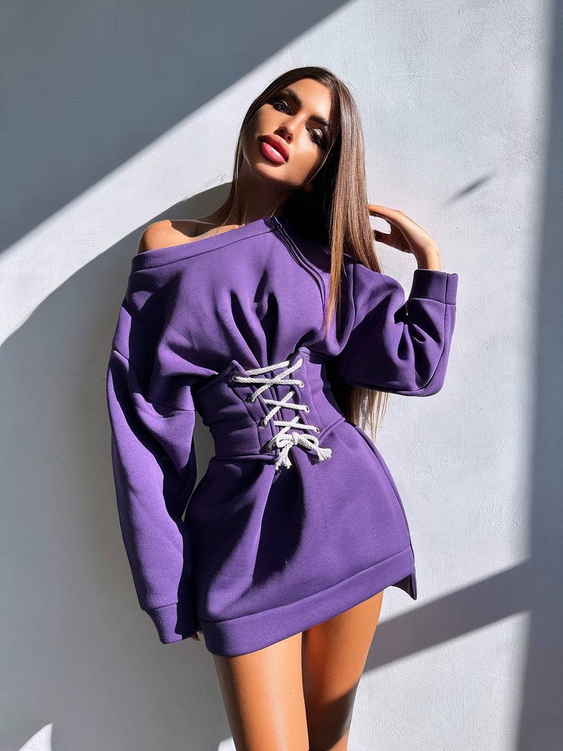 Тепле затишне худі over-size на флісі + корсет на шнурівці Можна носити з корсетом та без Тепле затишне худі over-size на флісі + корсет на шнурівці Можна носити з корсетом та без | PUSHKA SHOP