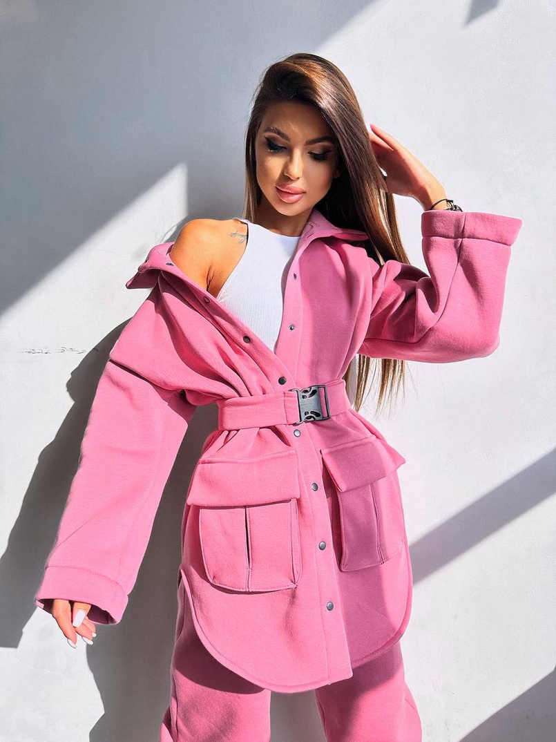 Комплект: тепла сорочка на кнопках + джоггери Комплект: тепла сорочка на кнопках + джоггери | PUSHKA SHOP