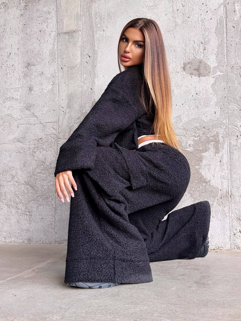 Теплий та мʼякий комплект Тедді на флісі Дуже приємний до тіла Теплий та мʼякий комплект Тедді на флісі Дуже приємний до тіла | PUSHKA SHOP