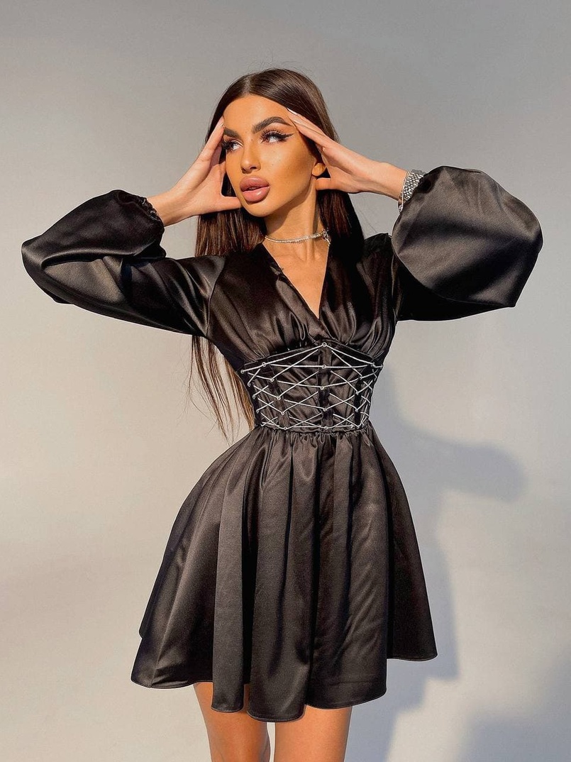 Корсетное платье с пышной юбкой   Корсетное платье с пышной юбкой   | PUSHKA SHOP