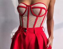 Костюм:  піджак на підкладці, штани+ корсет Костюм:  піджак на підкладці, штани+ корсет | PUSHKA SHOP