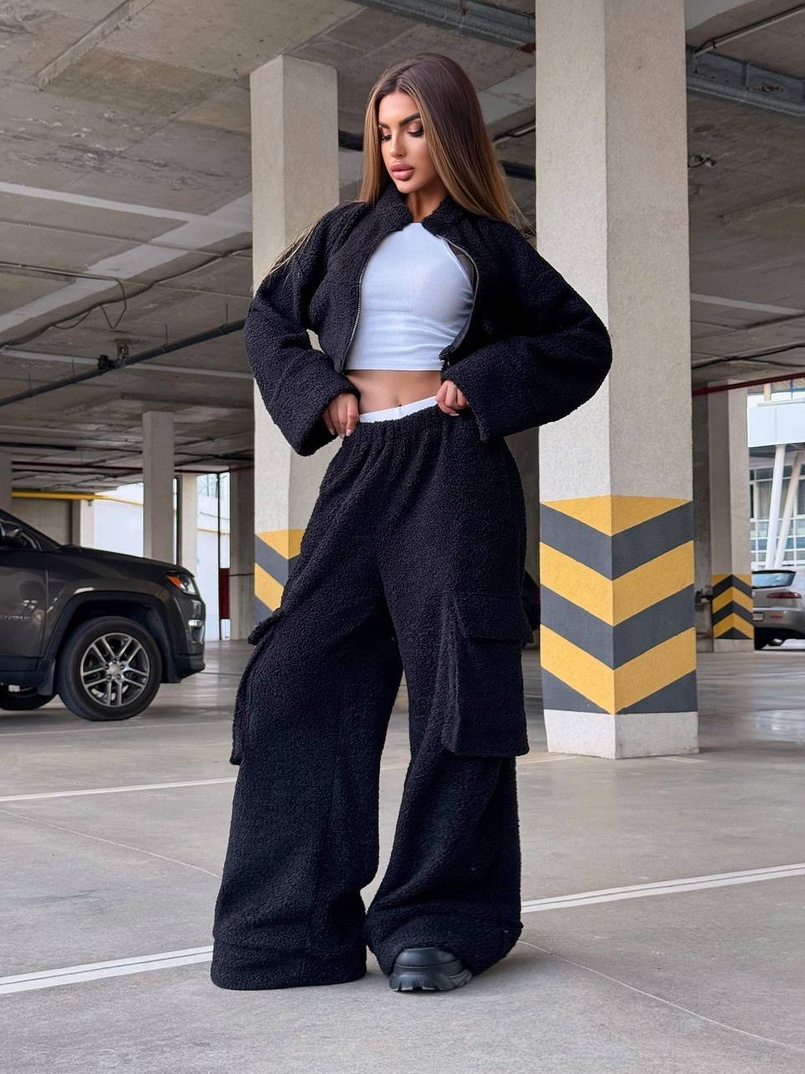 Теплий та мʼякий комплект Тедді на флісі Дуже приємний до тіла Теплий та мʼякий комплект Тедді на флісі Дуже приємний до тіла | PUSHKA SHOP