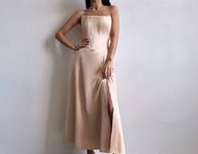 Корсетна сукня міді  | PUSHKA SHOP