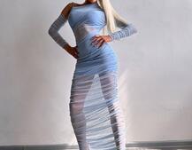 Сукня міді з драпіруванням   Сукня міді з драпіруванням   | PUSHKA SHOP