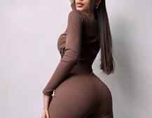 Облягаючий трикотажний комбінезон з елементами корсету  Облягаючий трикотажний комбінезон з елементами корсету  | PUSHKA SHOP