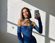 Сяюча корсетна сукня бюстьє | PUSHKA SHOP