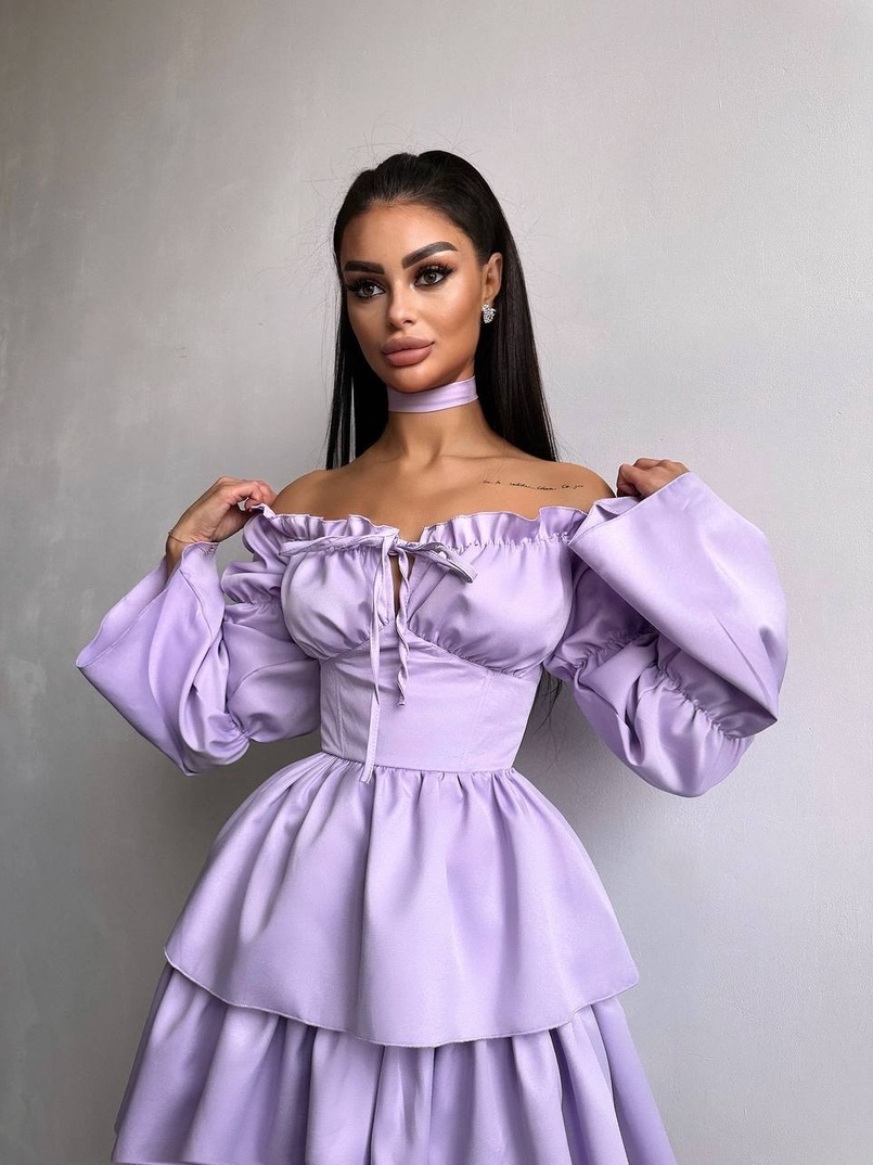 Сукня з чокером  Сукня з чокером  | PUSHKA SHOP