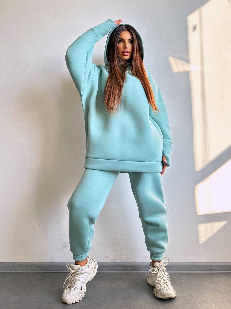 Теплий комплект: худі + спортивні штани Теплий комплект: худі + спортивні штани | PUSHKA SHOP