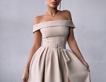 Сукня максі з відкритими плечима  Сукня максі з відкритими плечима  | PUSHKA SHOP