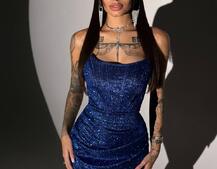 Сяючий комплект: корсет + спідниця   | PUSHKA SHOP