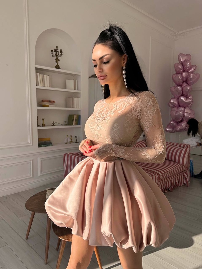 Комплект : мереживне боді + спідниця балон  | PUSHKA SHOP