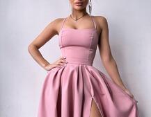 Сукня максі  зі шнурівкою на спинці Сукня максі  зі шнурівкою на спинці | PUSHKA SHOP