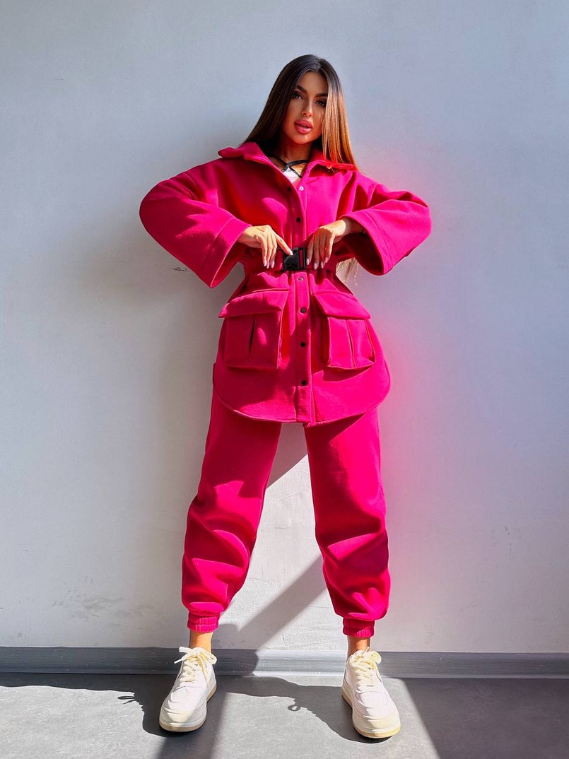 Комплект: тепла сорочка на кнопках + джоггери Комплект: тепла сорочка на кнопках + джоггери | PUSHKA SHOP