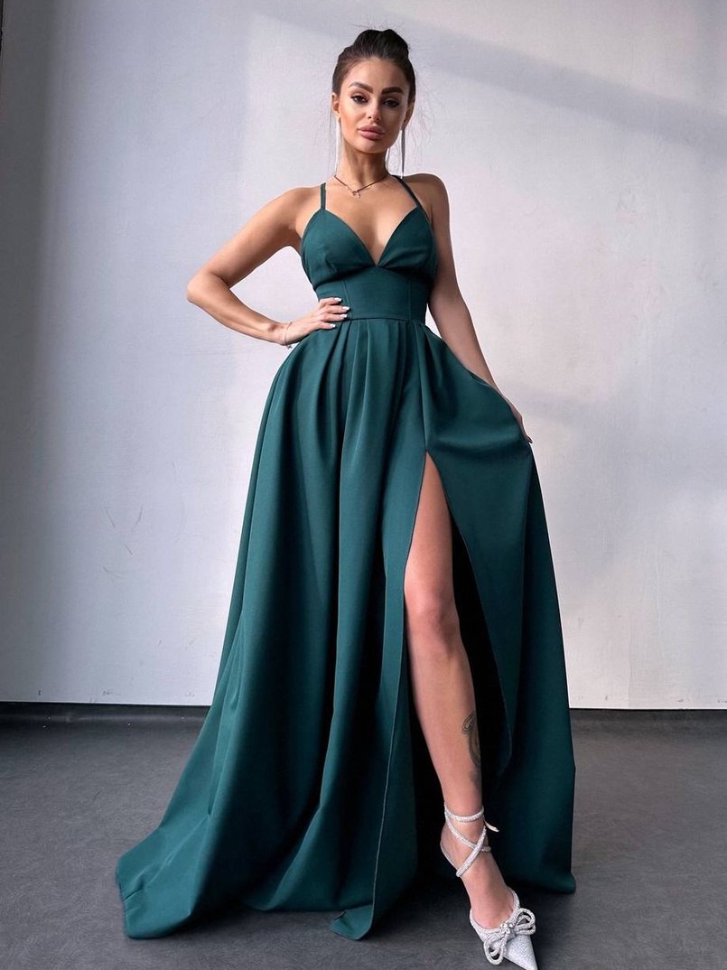 Сукня максі  з корсетним верхом і чашечками  Сукня максі  з корсетним верхом і чашечками  | PUSHKA SHOP