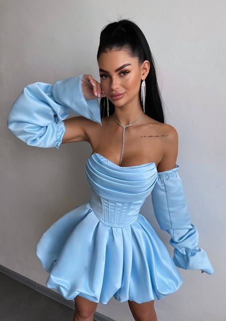 Комплект : корсет з рукавами  + спідниця балон  | PUSHKA SHOP