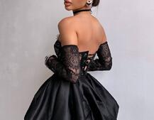 Комплект : мереживний корсет  з чашечками+ спідниця балон  | PUSHKA SHOP