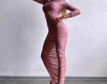 Сукня міді з драпіруванням   Сукня міді з драпіруванням   | PUSHKA SHOP