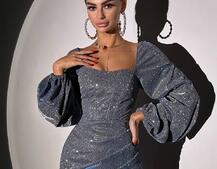 Сяючий комплект: корсет + спідниця міні з драпіруванням Сяючий комплект: корсет + спідниця міні з драпіруванням | PUSHKA SHOP