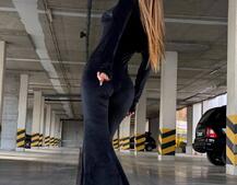 Велюровий комбінезон кльош Велюровий комбінезон кльош | PUSHKA SHOP