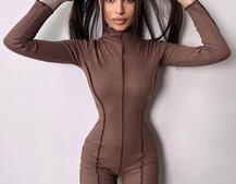 Трикотажний комбінезон у стилі «Печворк» Трикотажний комбінезон у стилі «Печворк» | PUSHKA SHOP