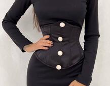 Сукня міді  + атласний корсет Сукня міді  + атласний корсет | PUSHKA SHOP