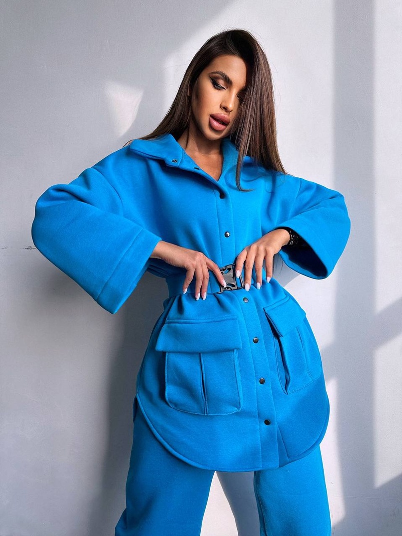 Комплект: тепла сорочка на кнопках + джоггери Комплект: тепла сорочка на кнопках + джоггери | PUSHKA SHOP