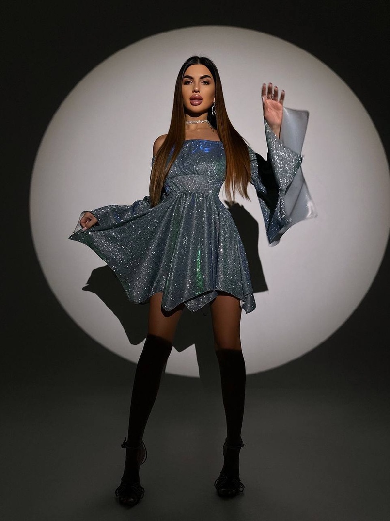 Сяючий комплект: сукня + корсет   Сяючий комплект: сукня + корсет   | PUSHKA SHOP