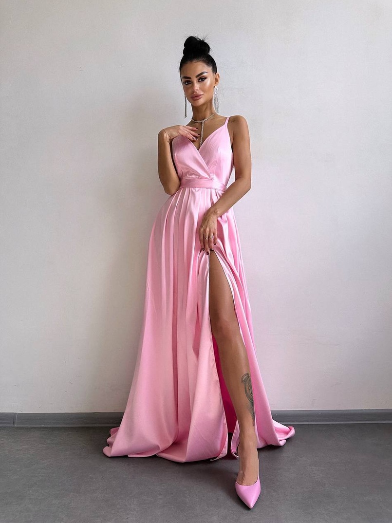 Атласна сукня максі Атласна сукня максі | PUSHKA SHOP