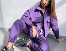 Комплект: тепла сорочка на кнопках + джоггери Комплект: тепла сорочка на кнопках + джоггери | PUSHKA SHOP