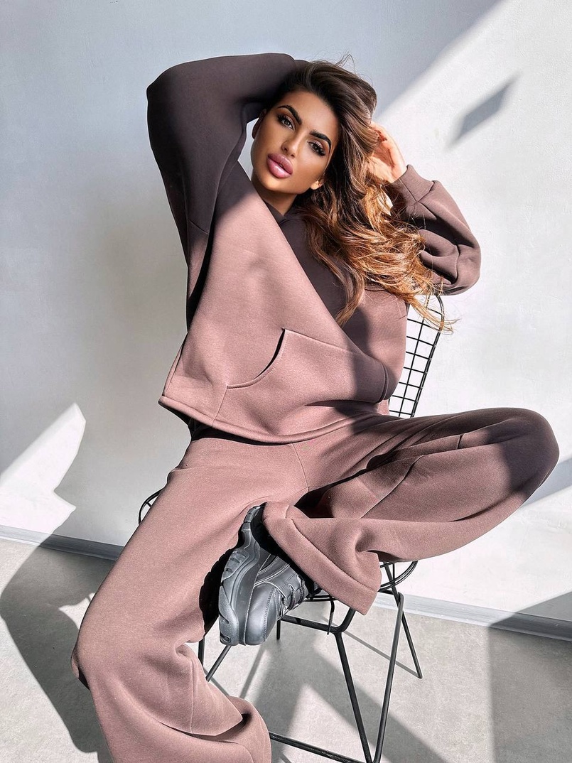 Теплий комплект: худі + штани Теплий комплект: худі + штани | PUSHKA SHOP