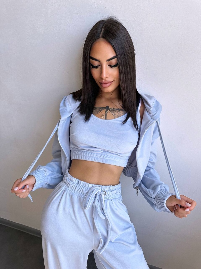 Велюровий комплект трійка  Велюровий комплект трійка  | PUSHKA SHOP