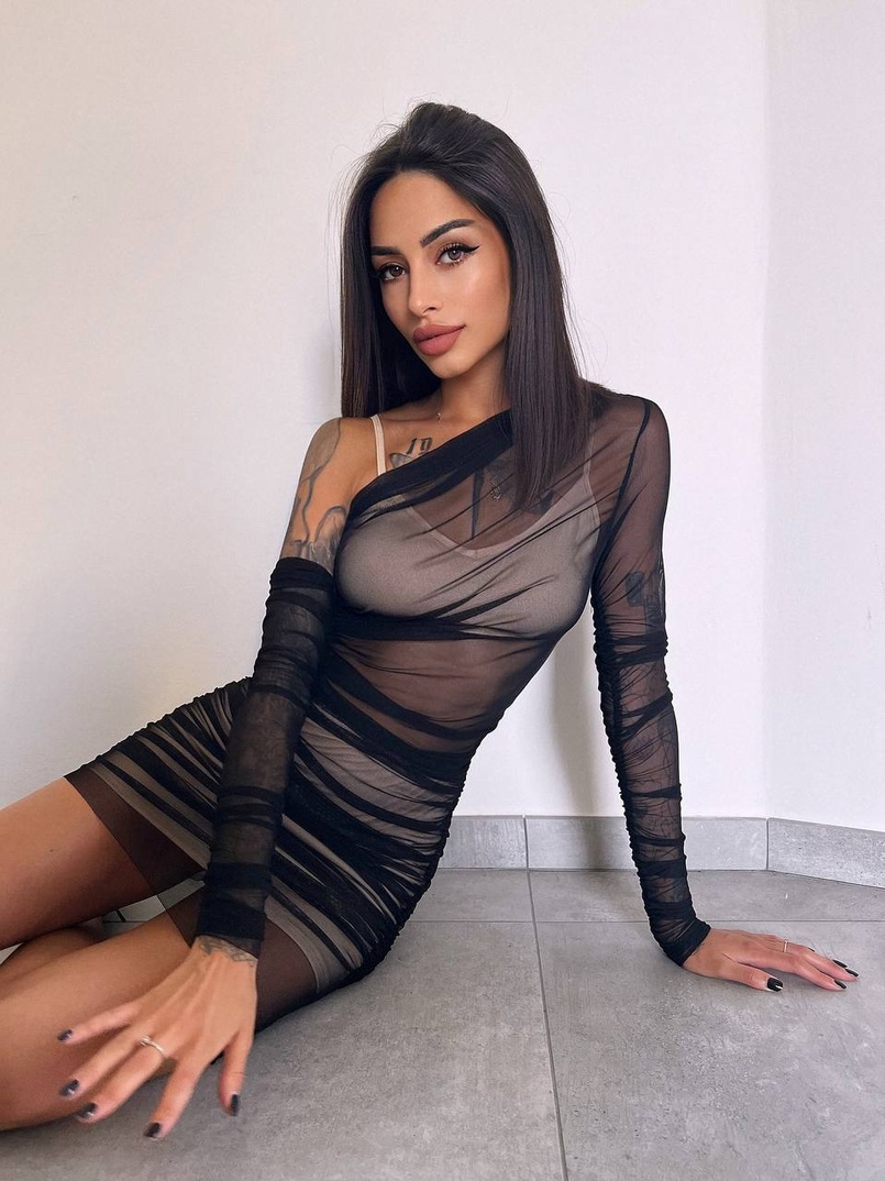 Міні сукня з драпіруванням   Міні сукня з драпіруванням   | PUSHKA SHOP