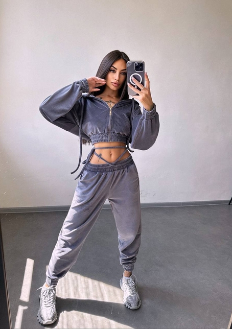 Велюровий комплект  | PUSHKA SHOP