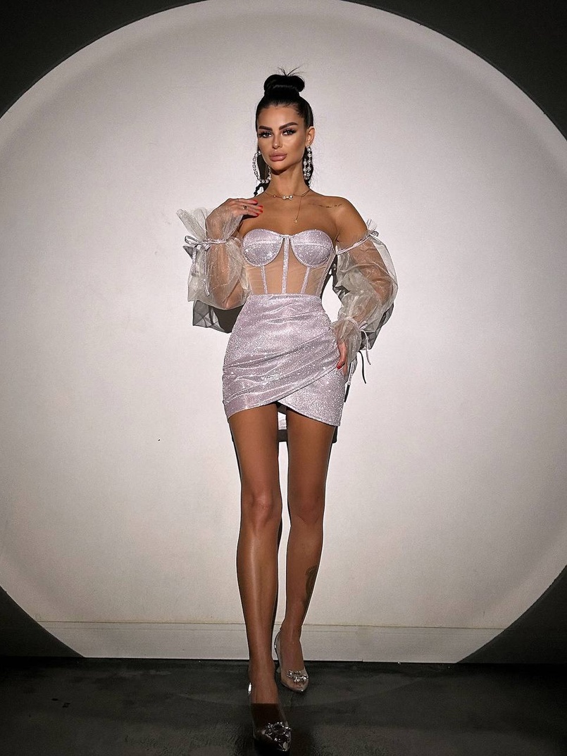 Сяючий комплект: корсет + спідниця  Сяючий комплект: корсет + спідниця  | PUSHKA SHOP