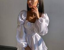 Лялькова сукня з пишною спідницею та корсетним верхом  | PUSHKA SHOP