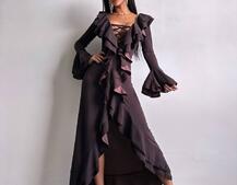 Сукня з воланами  Сукня з воланами  | PUSHKA SHOP