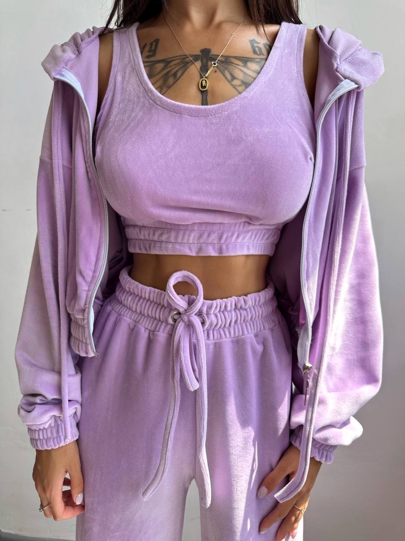 Велюровий комплект трійка  Велюровий комплект трійка  | PUSHKA SHOP