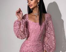 Мереживний комплект: корсет + спідниця міні Мереживний комплект: корсет + спідниця міні | PUSHKA SHOP