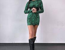 Приталена сукня-міні з корсетною вставкою на талії Приталена сукня-міні з корсетною вставкою на талії | PUSHKA SHOP