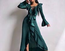 Сукня з воланами  Сукня з воланами  | PUSHKA SHOP