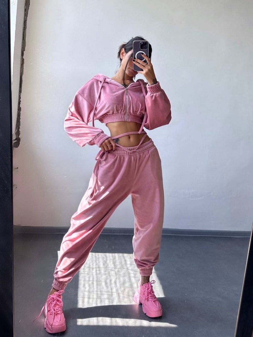 Велюровий комплект  Велюровий комплект  | PUSHKA SHOP