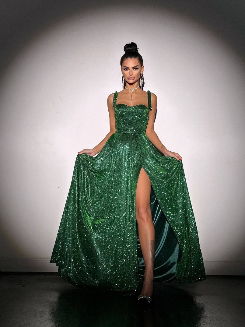 ✨Блискуча сукня максі з чашечками ✨ ✨Блискуча сукня максі з чашечками ✨ | PUSHKA SHOP