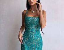 Мереживна сукня максі   Мереживна сукня максі   | PUSHKA SHOP