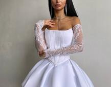 Комплект: корсет з рукавичками + спідниця  | PUSHKA SHOP