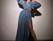 Сяюча сукня максі Сяюча сукня максі | PUSHKA SHOP