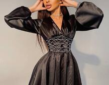 Корсетное платье с пышной юбкой   Корсетное платье с пышной юбкой   | PUSHKA SHOP