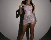 Сяючий комплект: корсет + спідниця   | PUSHKA SHOP